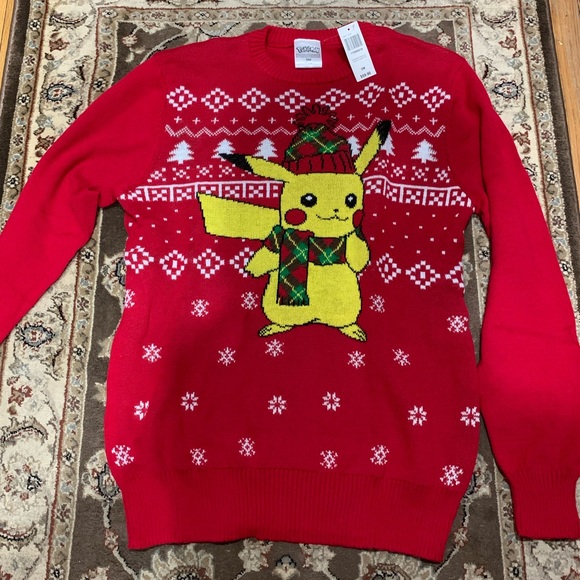 Pokemon Other - Adorable Pikachu Holiday Sweater